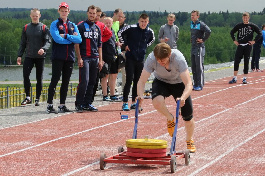 62 спортсмена участвуют в тестировании кандидатов в сборную России