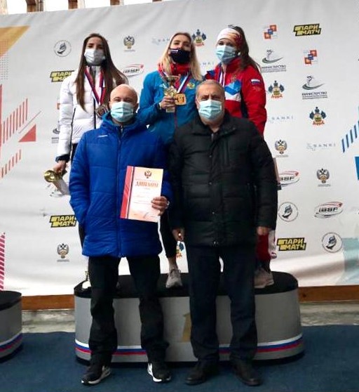 Елена Никитина – чемпионка России по скелетону