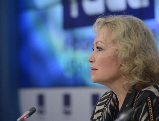 Пресс-конференция Президента Федерации Бобслея России Елены Аникиной 