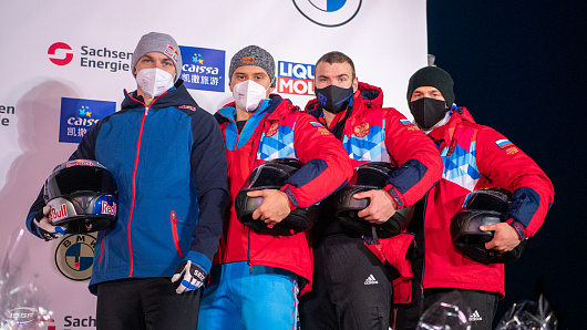 Экипаж Гайтюкевича – третий на этапе КМ в четвёрках
